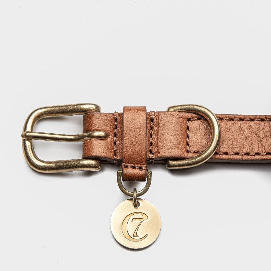 hundehalsbånd cloud7 hyde park cognac xlarge / cognac