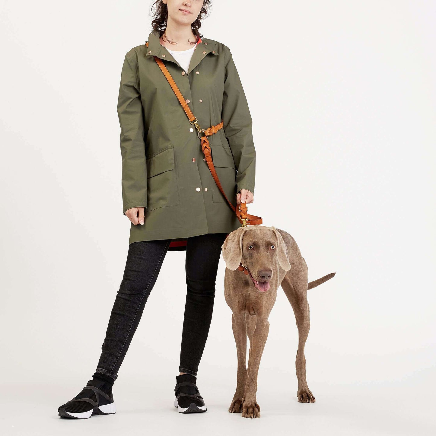 hundehalsbånd cloud7 hyde park cognac