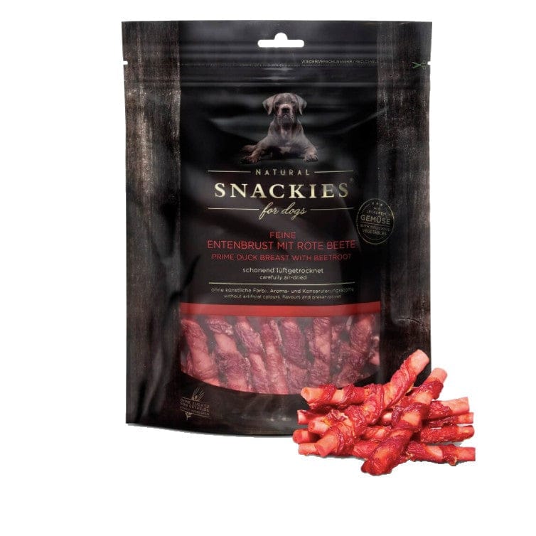hundesnack lufttørret andebryst med rødbeder, 180g