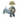 hundelegetøj country dog tiny lucky