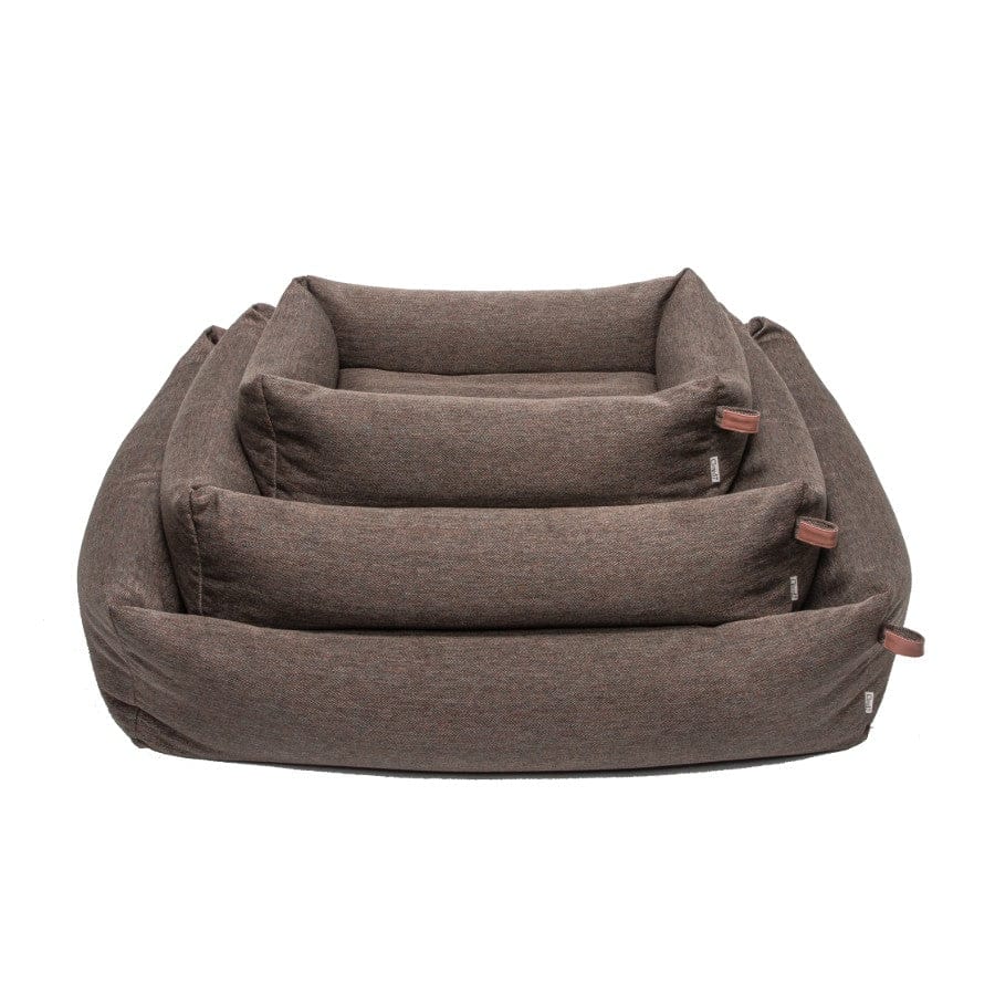 cloud7 hundeseng sleepy deluxe herringbone brun