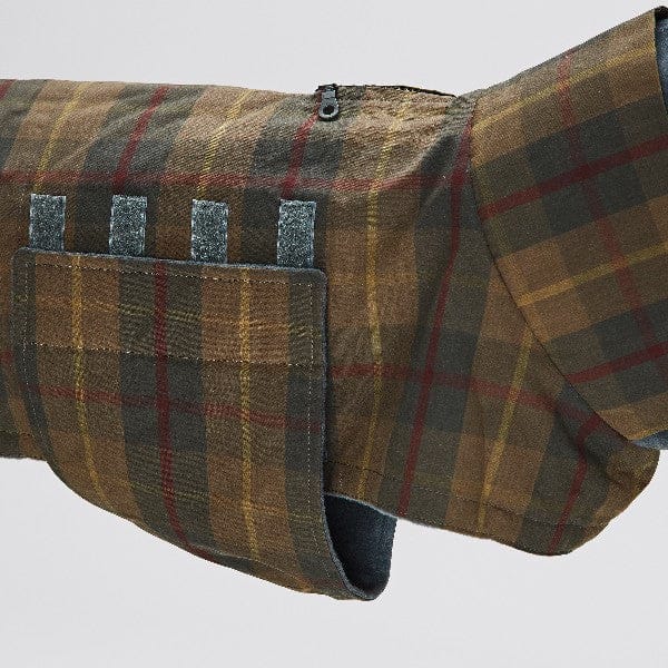 hundefrakke cloud7 brooklyn waxed tartan