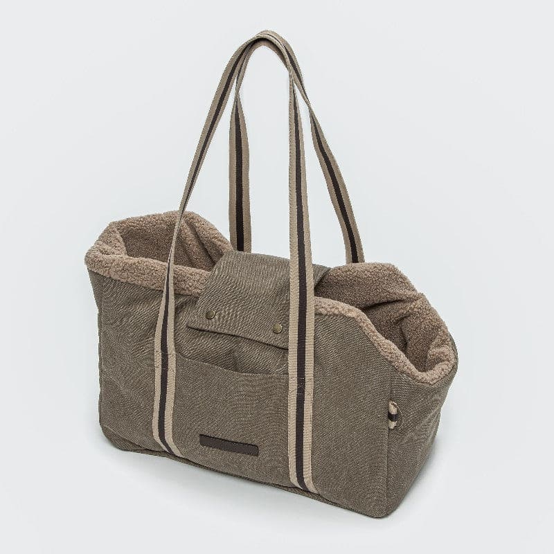 cloud7 hundetaske lucca canvas sand medium