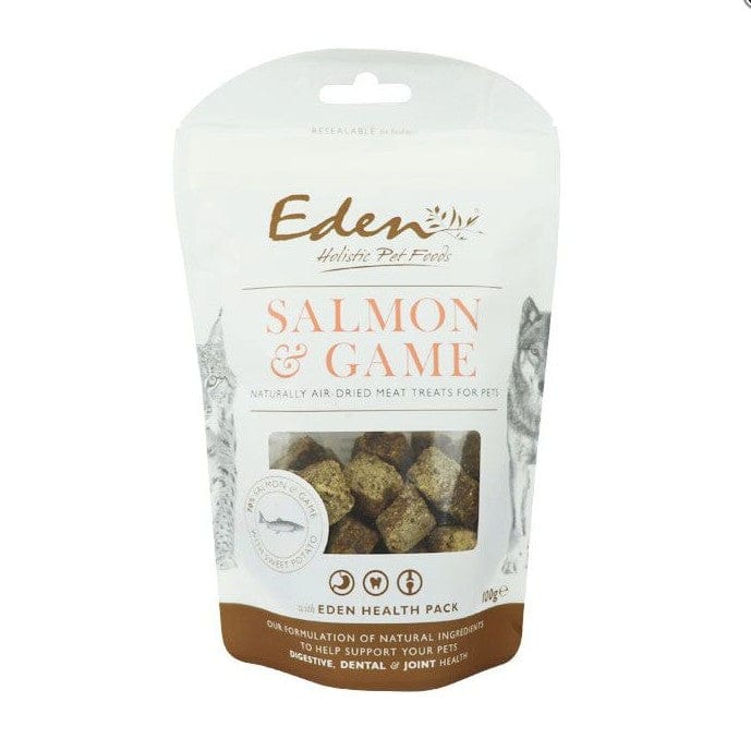 eden treat salmon & game - snacks til hund og kat