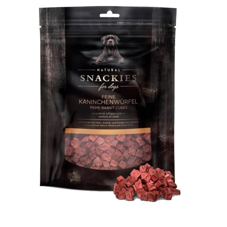 hundesnacks lufttørret kaninterninger 90g