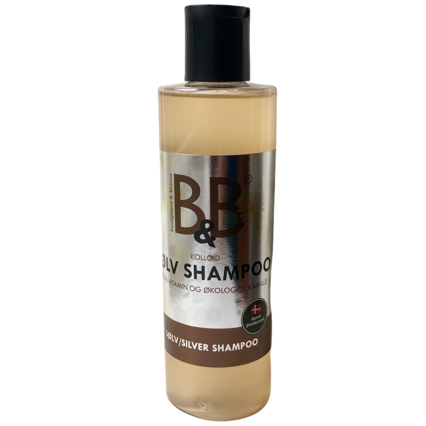 b&b sølv shampoo til hund, 250ml