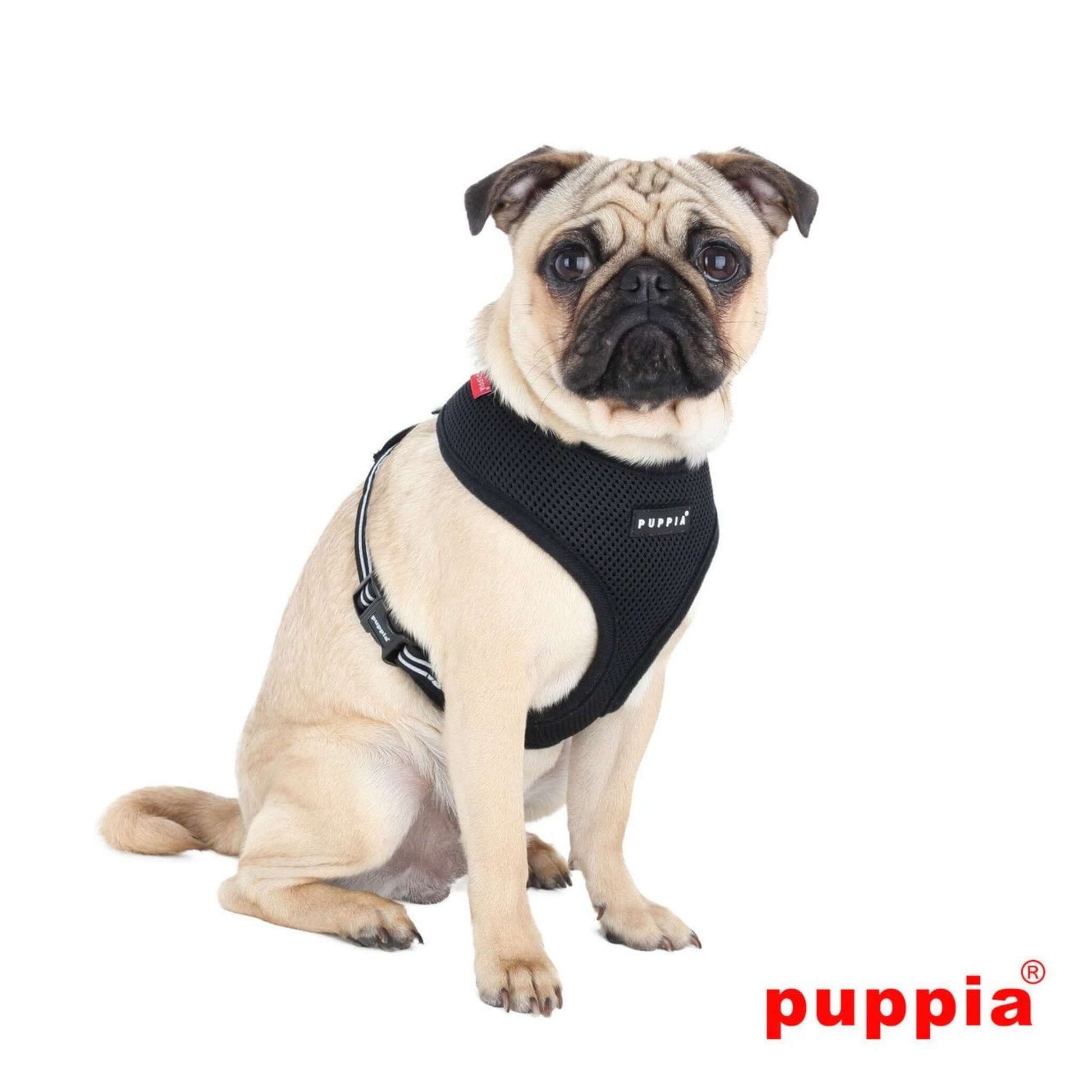 hundesele super soft chest harness puppia i flere farver