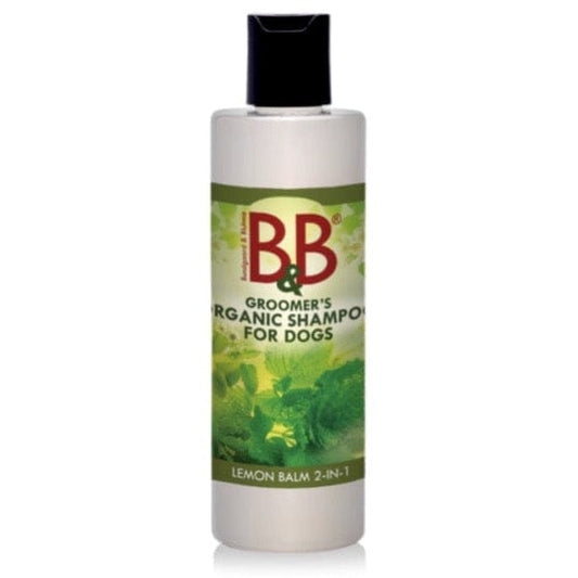 b&b hundeshampoo med 2 i 1 melisse, 250ml (lemon)